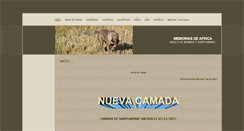 Desktop Screenshot of africa-weimar.es